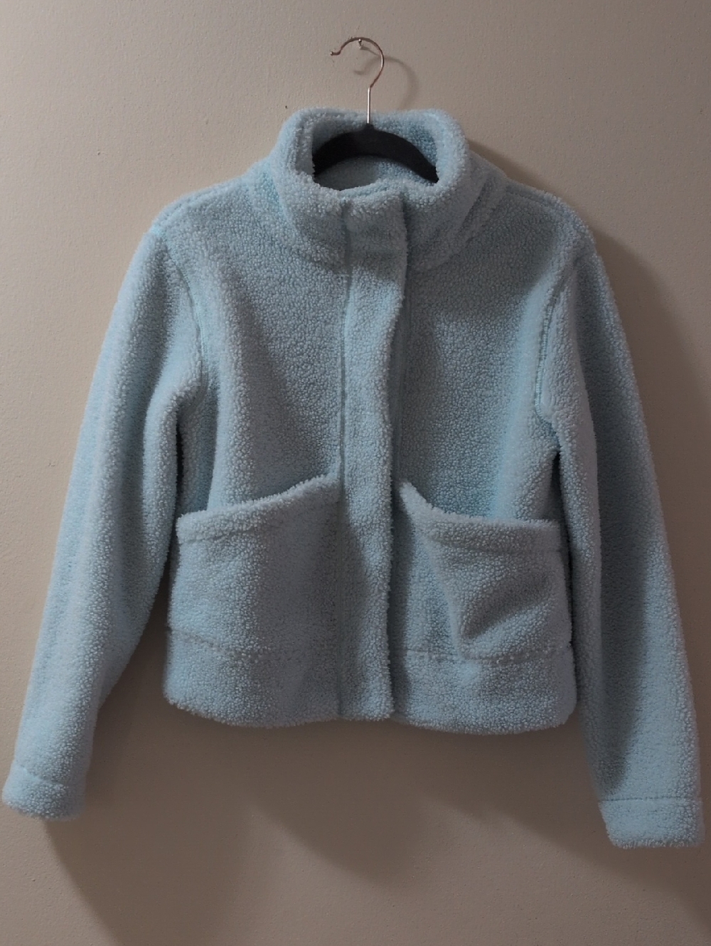Athletic Works Light Blue Sherpa Jacket